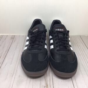 Adidas Samba Indoor Soccer Fashion Sneakers Black White Red Unisex Size 12M 13W